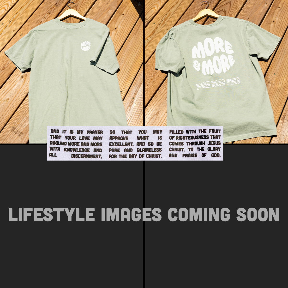 More and More Tee