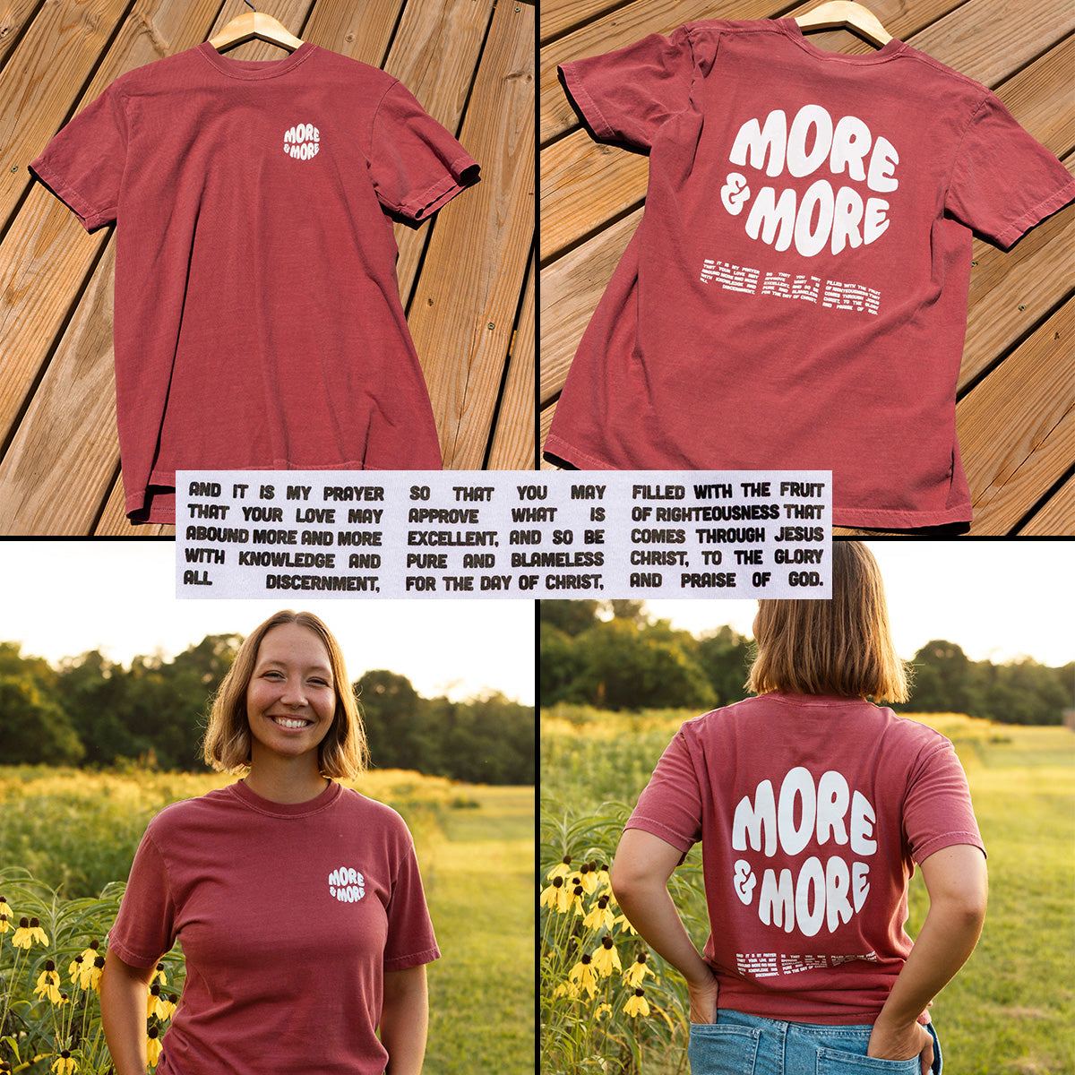 More and More Tee