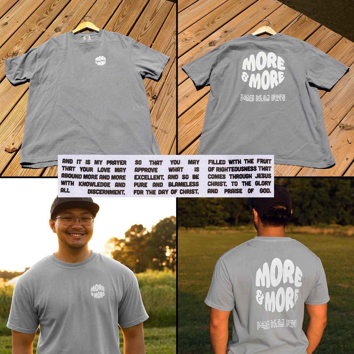 More and More Tee