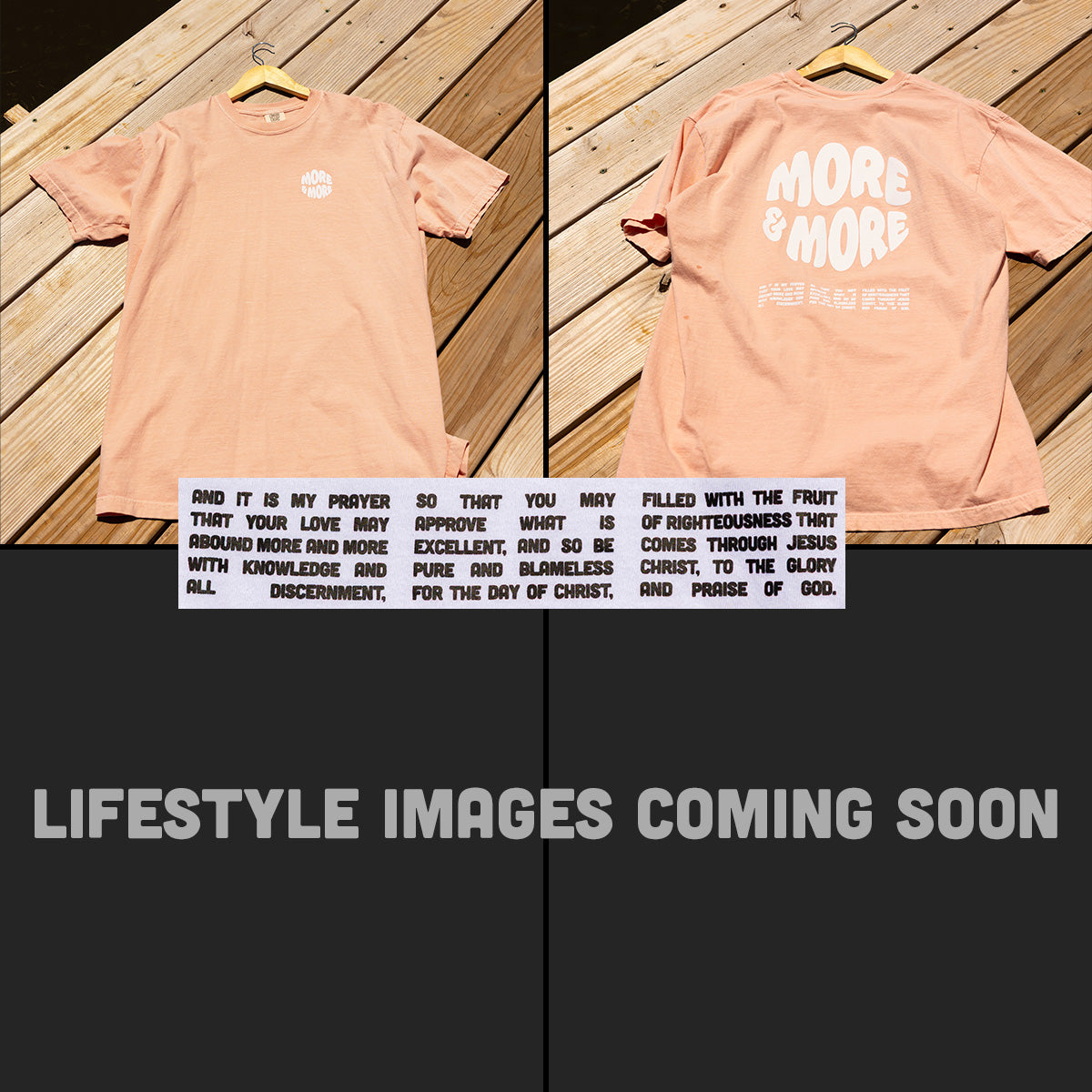 More and More Tee